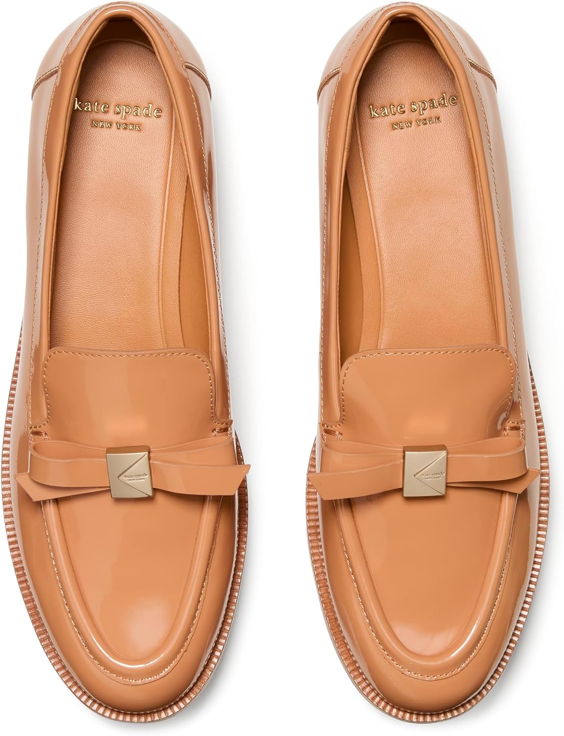 kate spade new york Deco Bow Suede Loafers