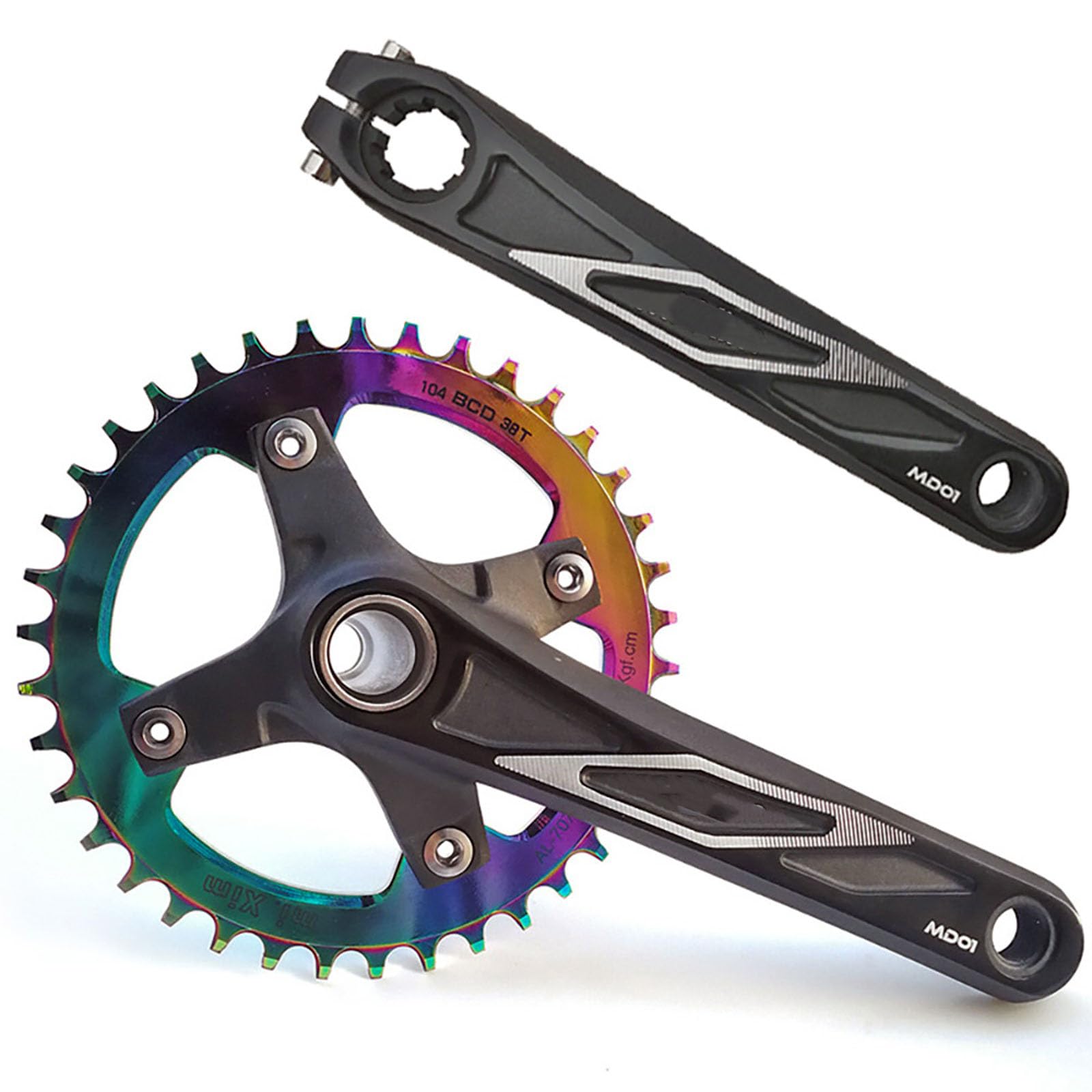 Durabilità vite cava guarnitura manovella, costruzione pesante, leghe, biciclette, diverse dimensioni, parte della bicicletta per bambini, ricambio per biciclette