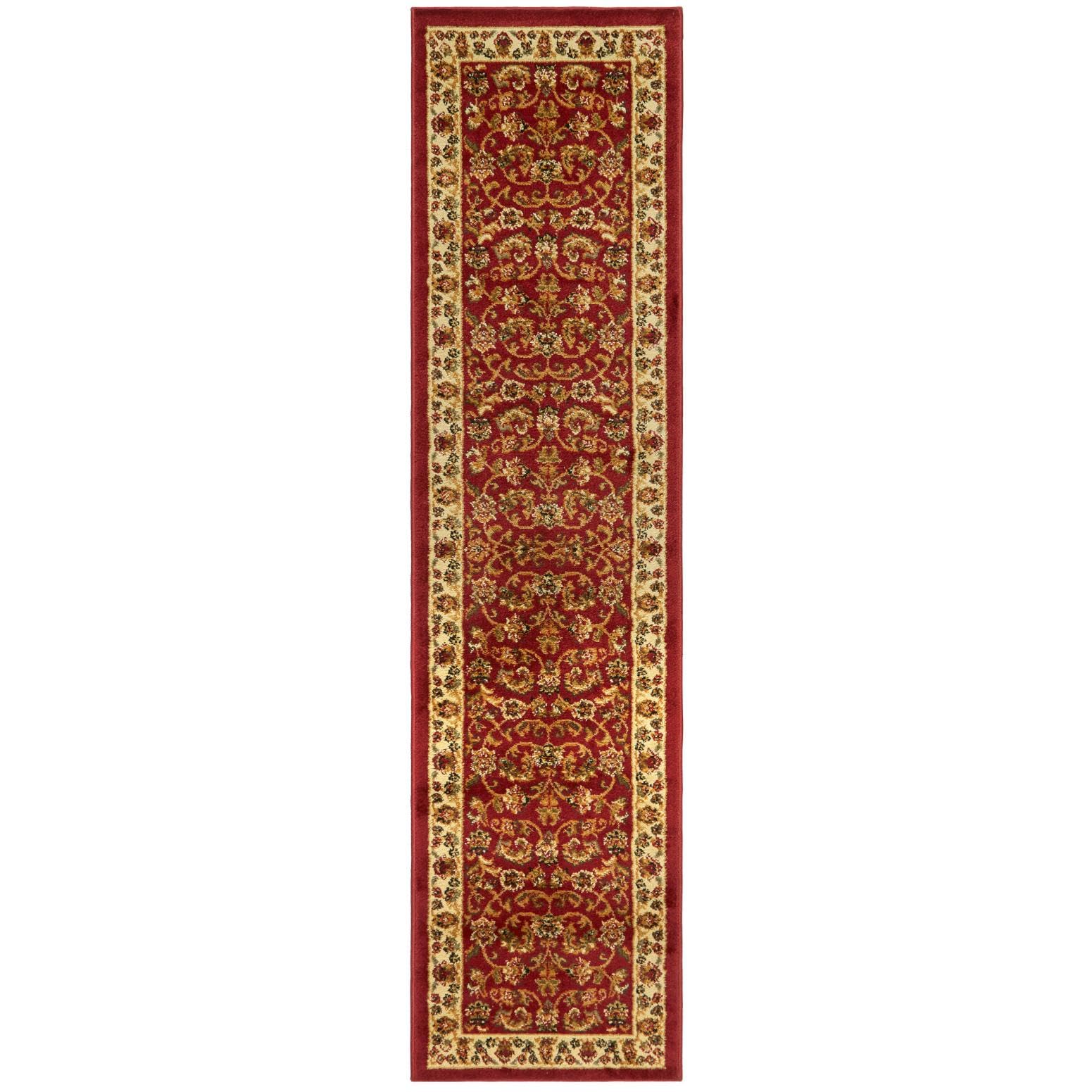 Home Dynamix Royalty Elati Traditional Runner Area Rug 1'9"x7'2", Oriental Red/IvoryOEKO-TEX STANDARD 100