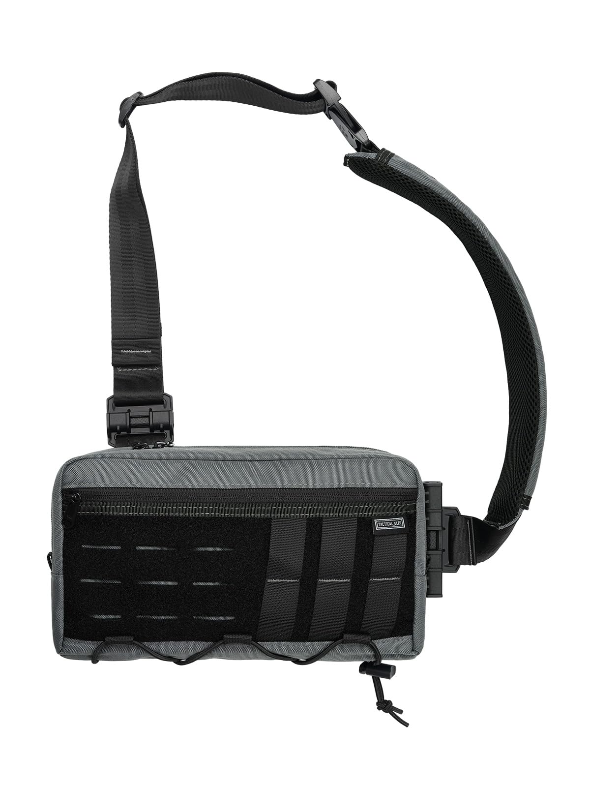 TACTICAL_GEEK Cache L3 EDC Sling Bag Poitrine Sac bandoulière Nylon CORDURA Fermeture éclair YKK Sac à dos d'épaule Tactique Sangle Ambidextre de Randonnée