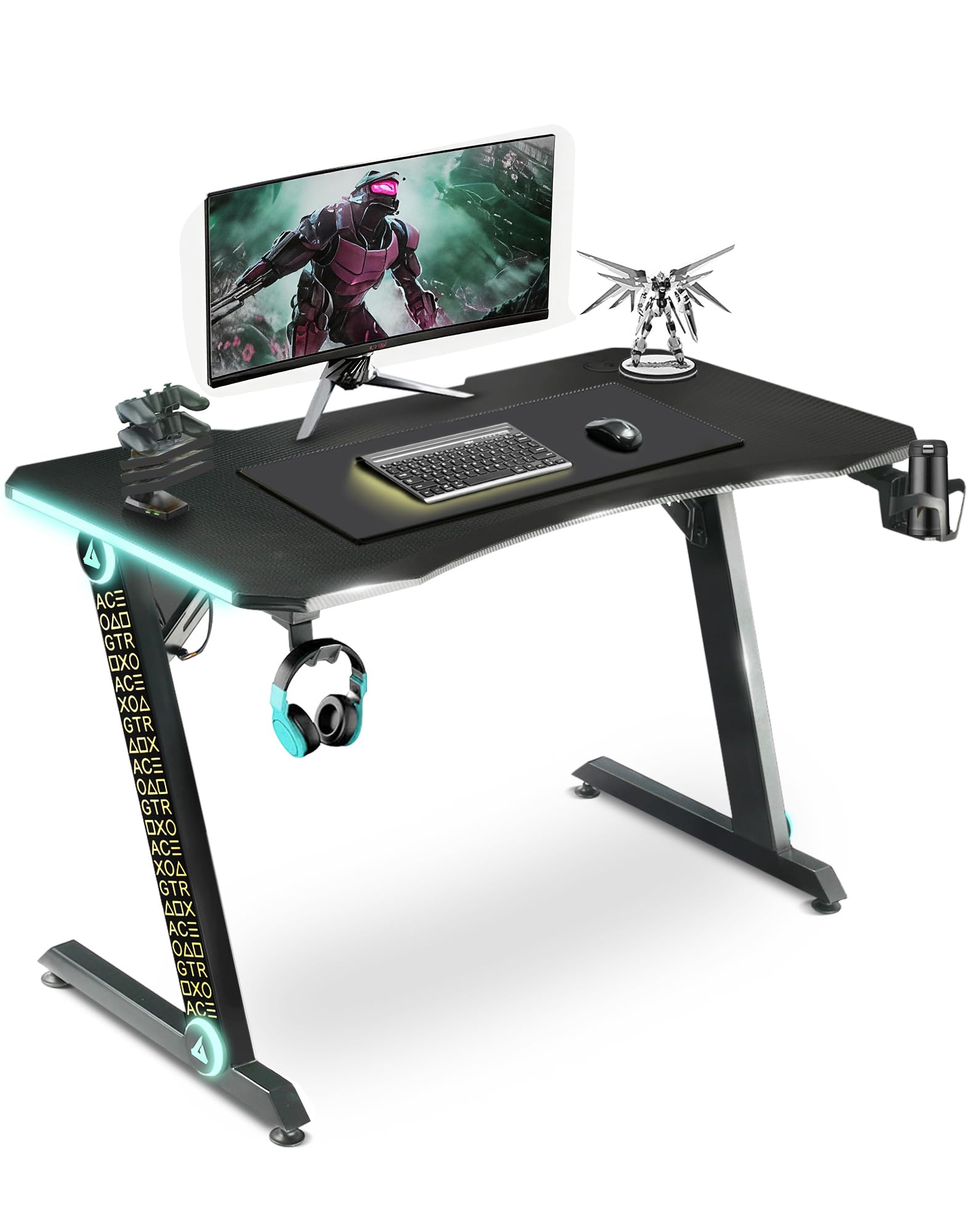 Amazon | GTPLAYER ゲーミングデスク パソコンデスク デスク オフィス