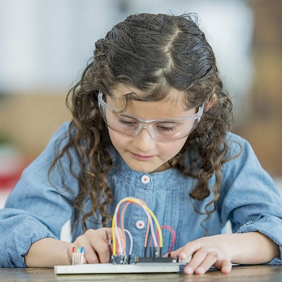 Electric Circuit Kit, Physics Science Lab Electricity and Magnetism Kit for Students and Beginner, Electronics Exploration Kit - Develop Intelligence, Best Choice