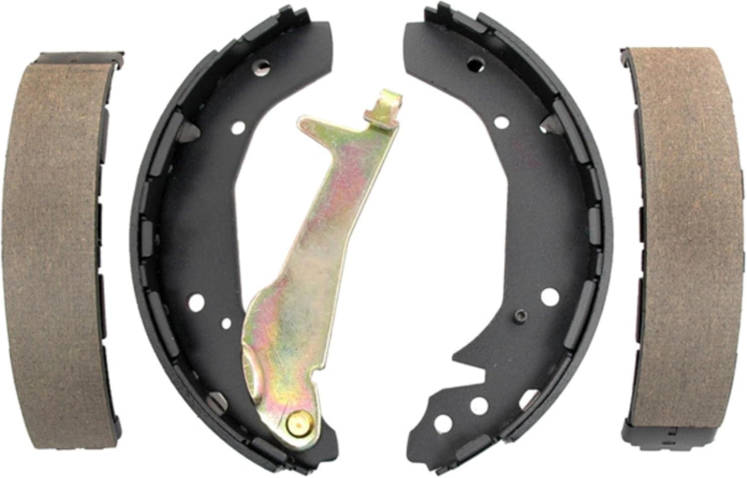 ACDelco Gold 17800B (19165414) Bonded Rear Drum Brake Shoe Set