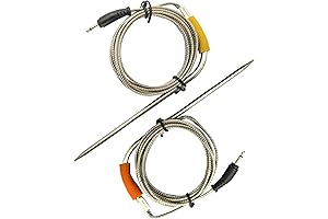 Compatible Meat Probe for Weber SmokeFire Wood Pellet Grills 2-Pack
