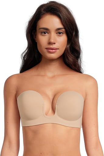 Fashion Forms Voluptuous U Plunge Backless Strapless Bra