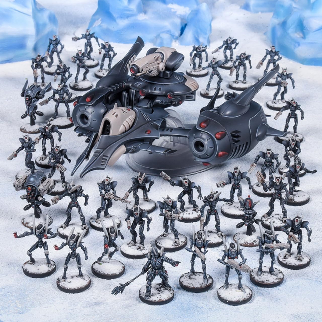 Mantic Games Asterian Strike Force: Unpainted Plastic Miniature Wargame, Age 16+, 47 Pieces, Assembly Required