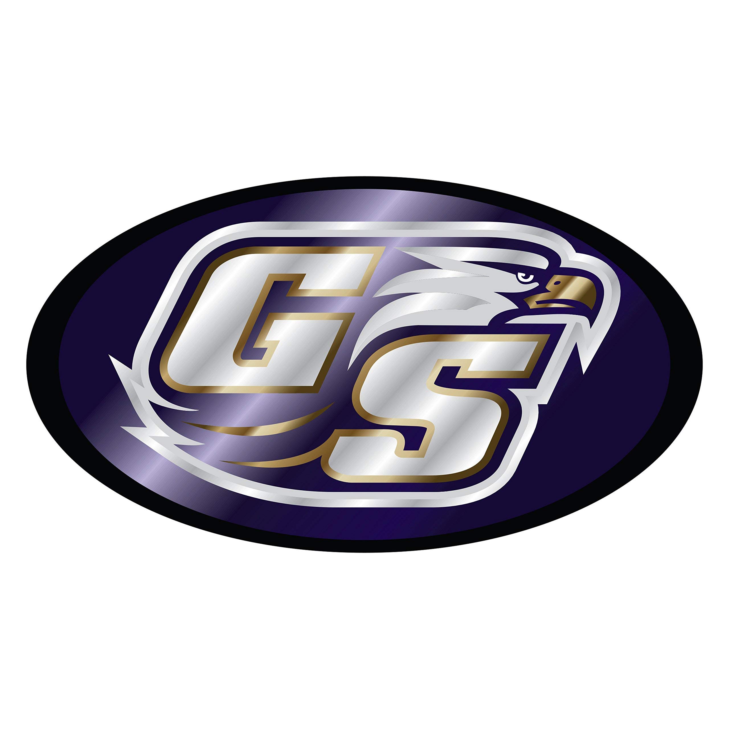 GSU GEORGIA SOUTHERN EAGLES Mirrored Hitch Receiver Cover