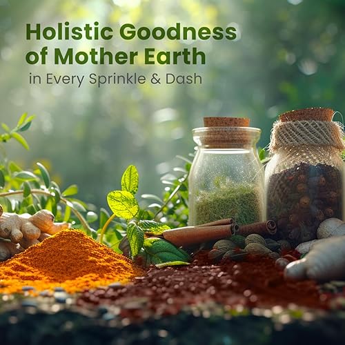 Miniatura 6 de Triphala orgánico (Trifala) en polvo - Apoya la digestión saludable - Limpieza y desintoxicación naturales suaves - 3 superalimentos ayurvédicos -