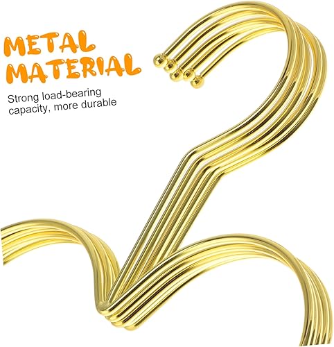 Miniatura 7 de Alipis Perchas doradas con forma de nube, 5 unidades, para ahorrar espacio, encantadoras perchas para ropa de bebé, perchas para niños, perchas de