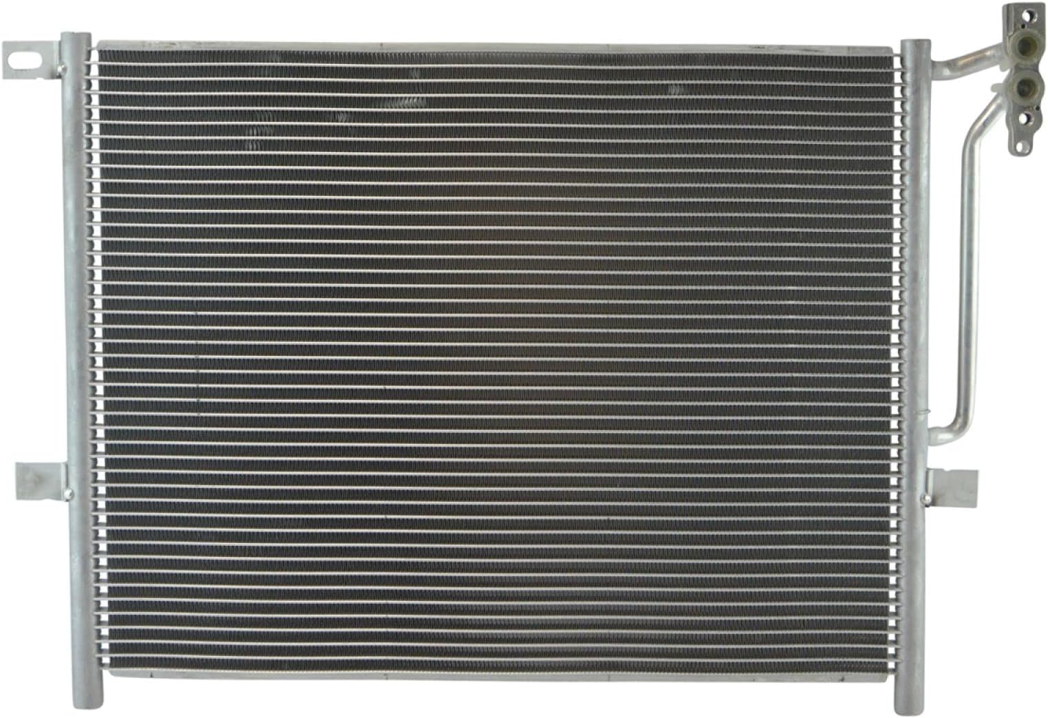TRQ Air Conditioning A/C Condenser Compatible with 2000 BMW 323Ci 323i 1999 323is 2001-2005 325Ci 325i 325xi 328Ci 328i 330Ci 330i 330xi 2001-2006 M3 2003-2008 Z4 BM3030105 BM3030122
