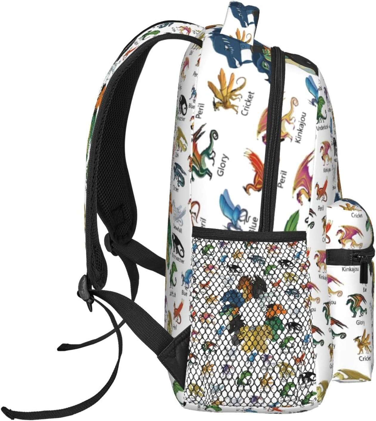 Wings Of Fire Backpack Wings Dragon Backpacks Back Pack Book Bags Laptop Bag Large Capacity Lightweight Travel Work Hiking Daypack For Men Women