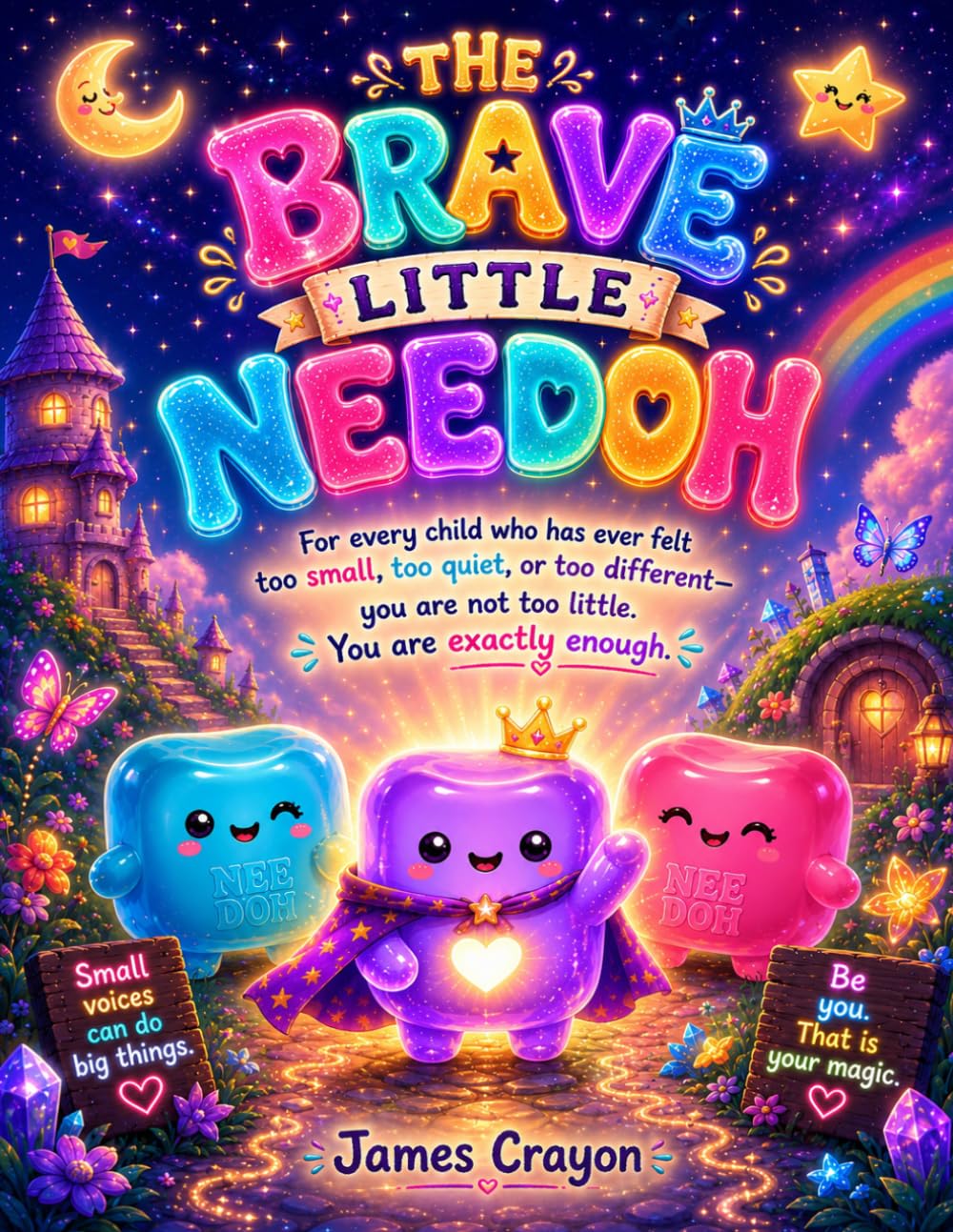 THE BRAVE LITTLE NEEDOH: For every child who has ever felt too small, too quiet, or too different you are not too little. You are exactly enough.