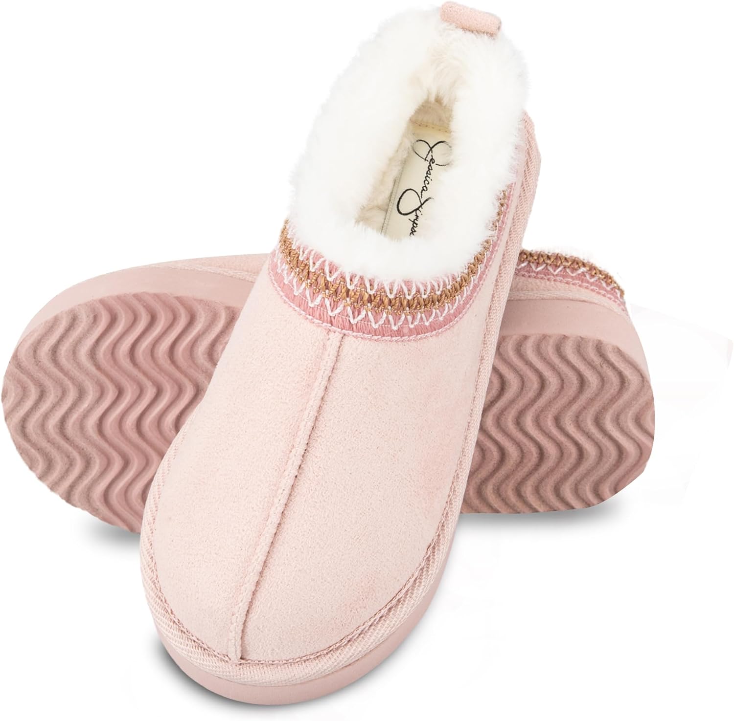 Jessica Simpson girls Slip-on Clog 1" Platform Slipper, Memory Foam, Indoor/Outdoor Sole