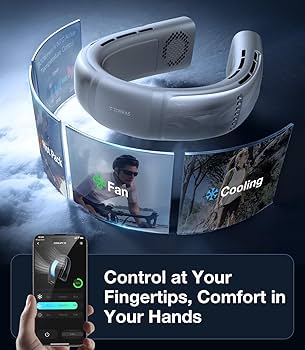 Amazon.com: TORRAS COOLiFY 2S Neck Fan, 3 Model, 3-28H Extended