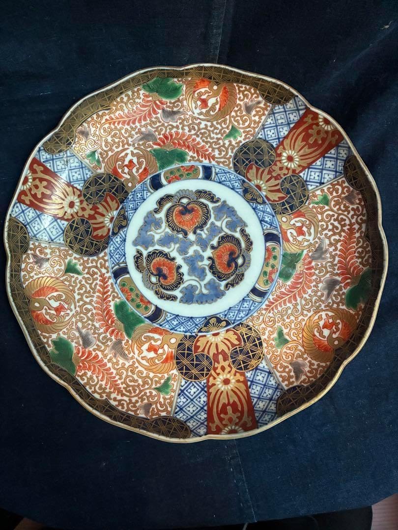 竹の葉デザイン皿 直径約25 cm 竹食器竹皿