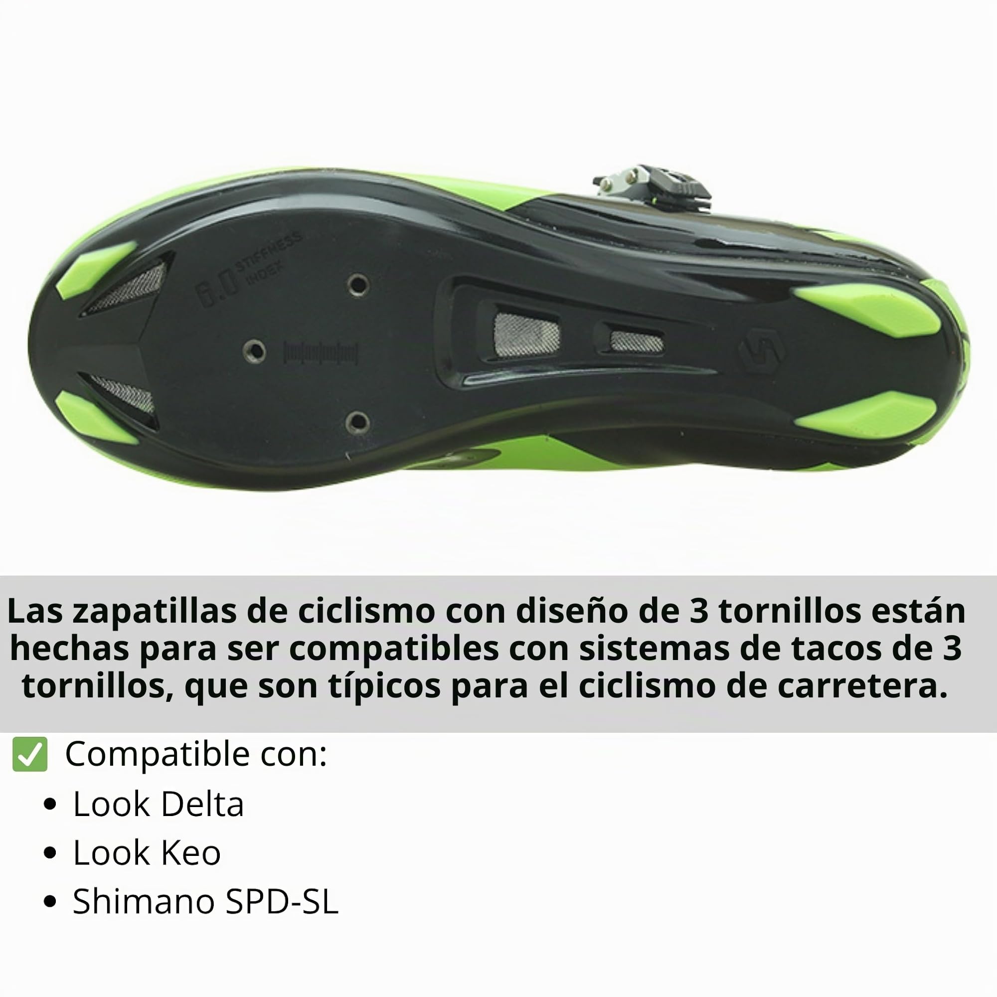 Zapatillas de Ciclismo para Bicicleta de Carretera, Transpirables, para Spinning, Hombre y Mujer