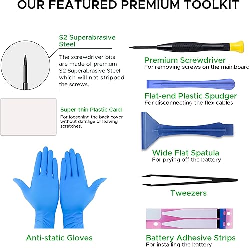 Miniatura 5 de Para Galaxy Note 20 Batería, EB-BN980ABY Compatible con Samsung Note 20 Reemplazo de Batería Todos los Modelos (Nueva Actualización) con