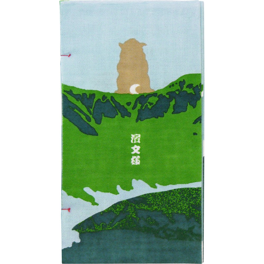 HAMAMONYO Tenugui libro 'Shiba-Inu Climbing Tour'