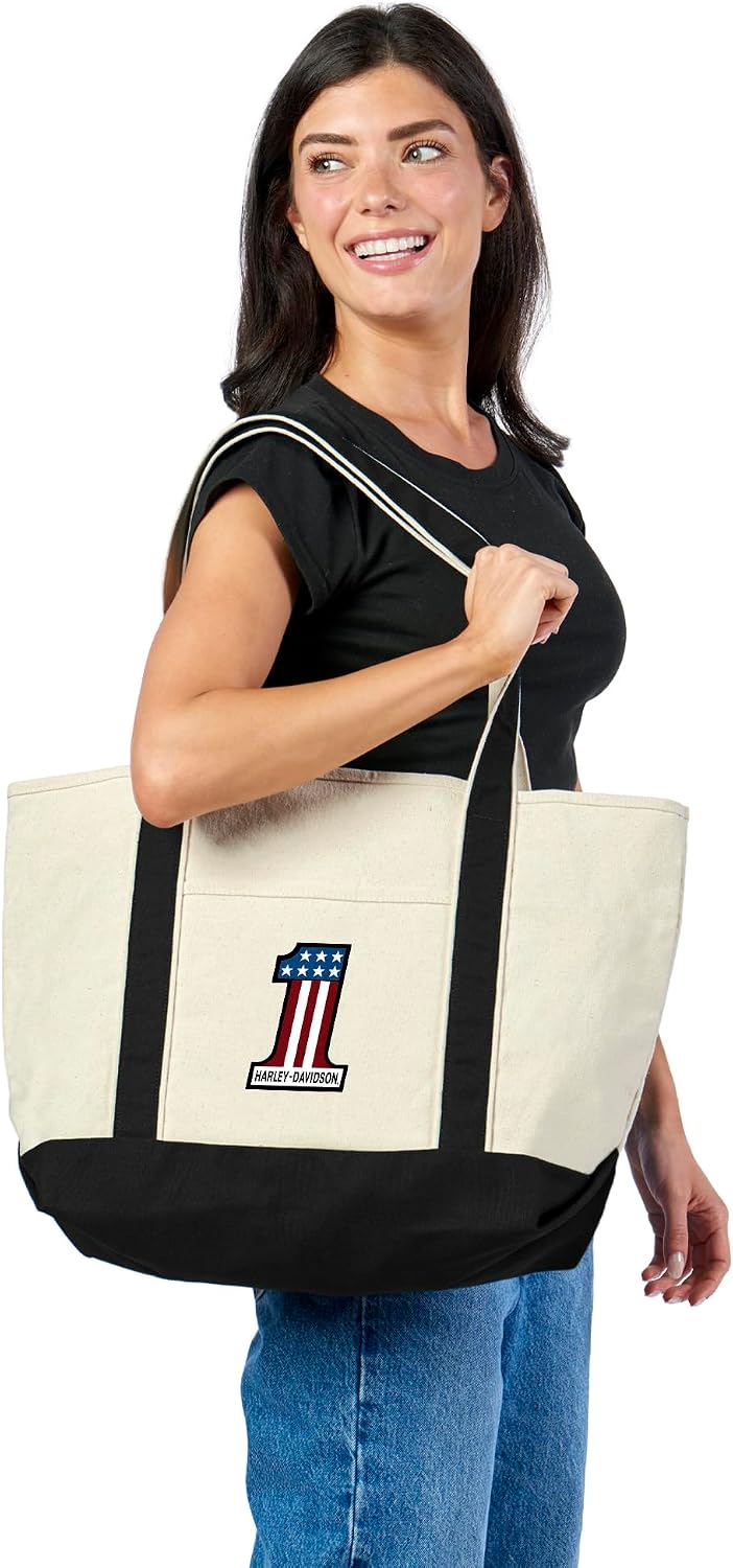 Northwest Harley-Davidson Canvas Tote Bag