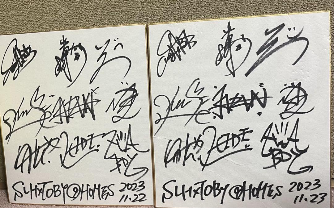 ゴスペラーズ 直筆サイン 色紙 2 ゴスペラーズ 直筆サイン 色紙 2 2025年最新】ゴスペラーズサイン色紙