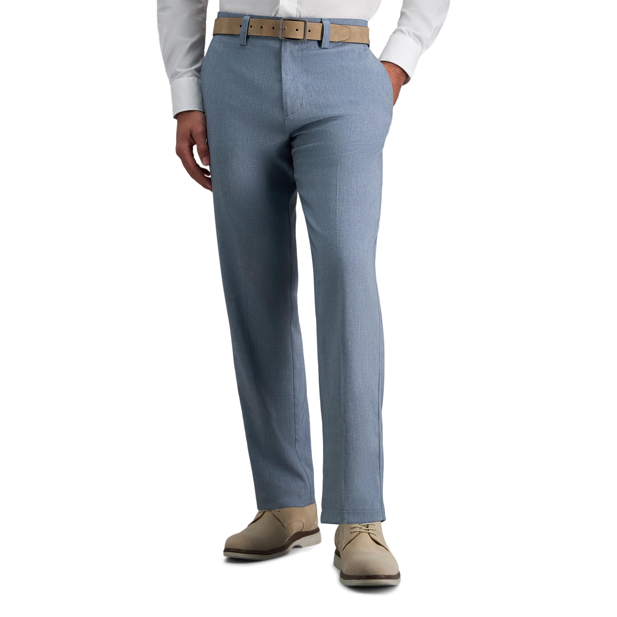Haggar Men's Straight Fit Cool Right Casual Dress Pant