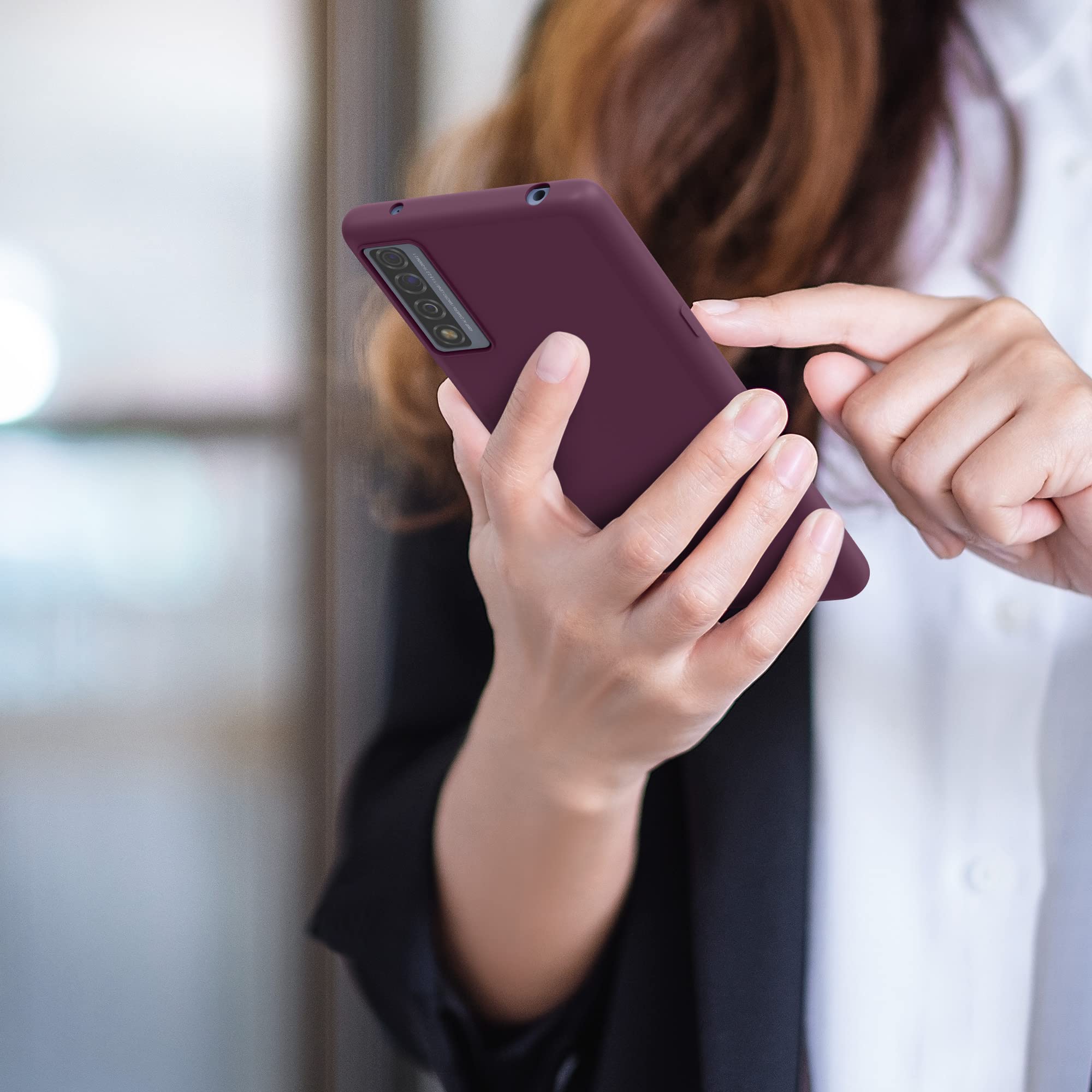 Kwmobile Case Compatible With TCL 20 Pro 5G Case - Soft Case For