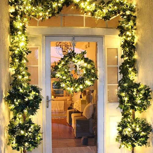 Miniatura 5 de Toodour Luces de Navidad para exteriores, 338 pies, 1000 luces LED de Navidad, 8 modos, temporizador, luces parpadeantes de Navidad impermeables