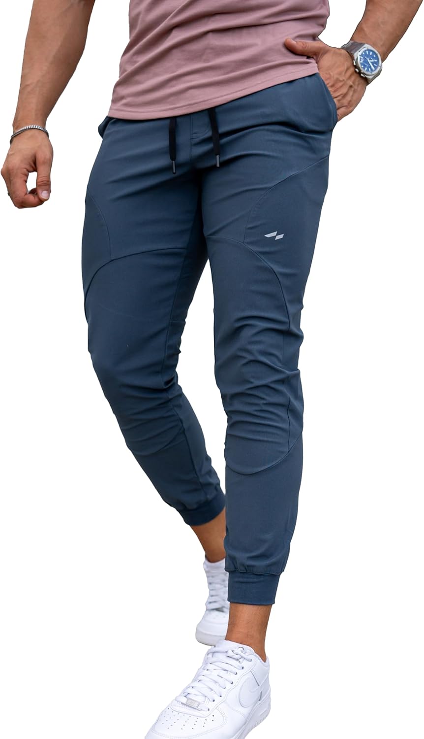 AhaAha All Day Elite Selected Unstoppable Jogger Men's Sweatpants Quick-Drying Stretch Sports Trousers