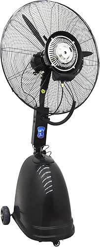 Miniatura 2 de INTSUPERMAI Humidification and Watering Industrial Spray Electric Fan 30inch Industrial Mist Fan Humidifying Spray Fan Industrial Spray Fan