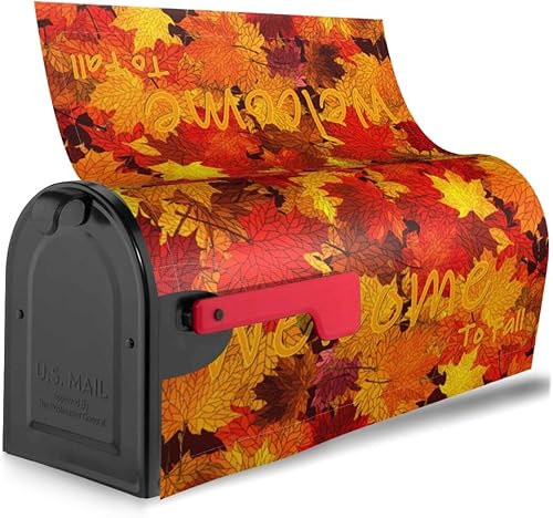 Miniatura 220 de Miaoquhe Funda magnética para buzón de 4 de julio, tamaño estándar de 18 x 21 pulgadas, diseño patriótico multicolor para decoración del hogar, 4