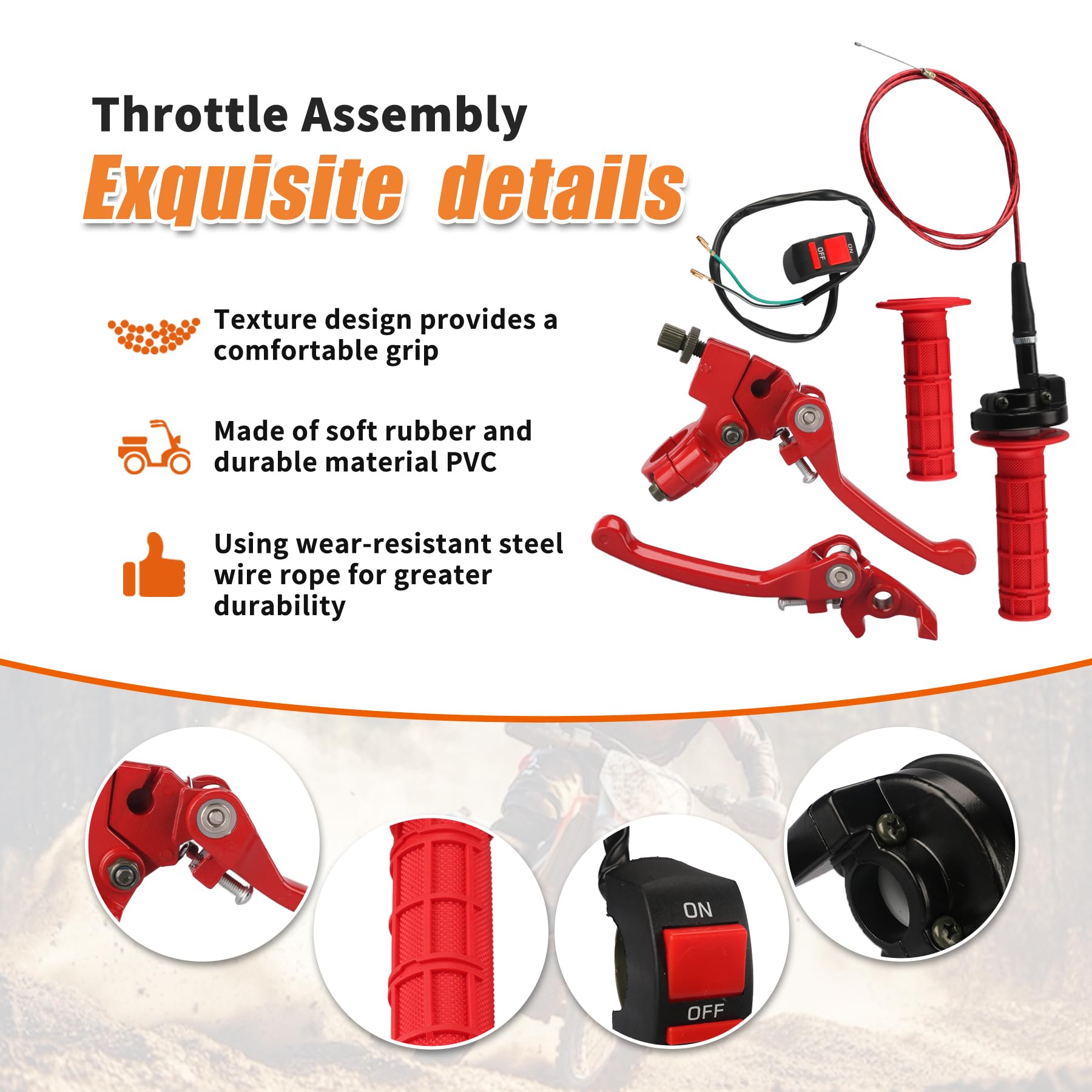 Brake Clutch Apollo Rfz 125 Clutch Lever Dirt Bike 125cc