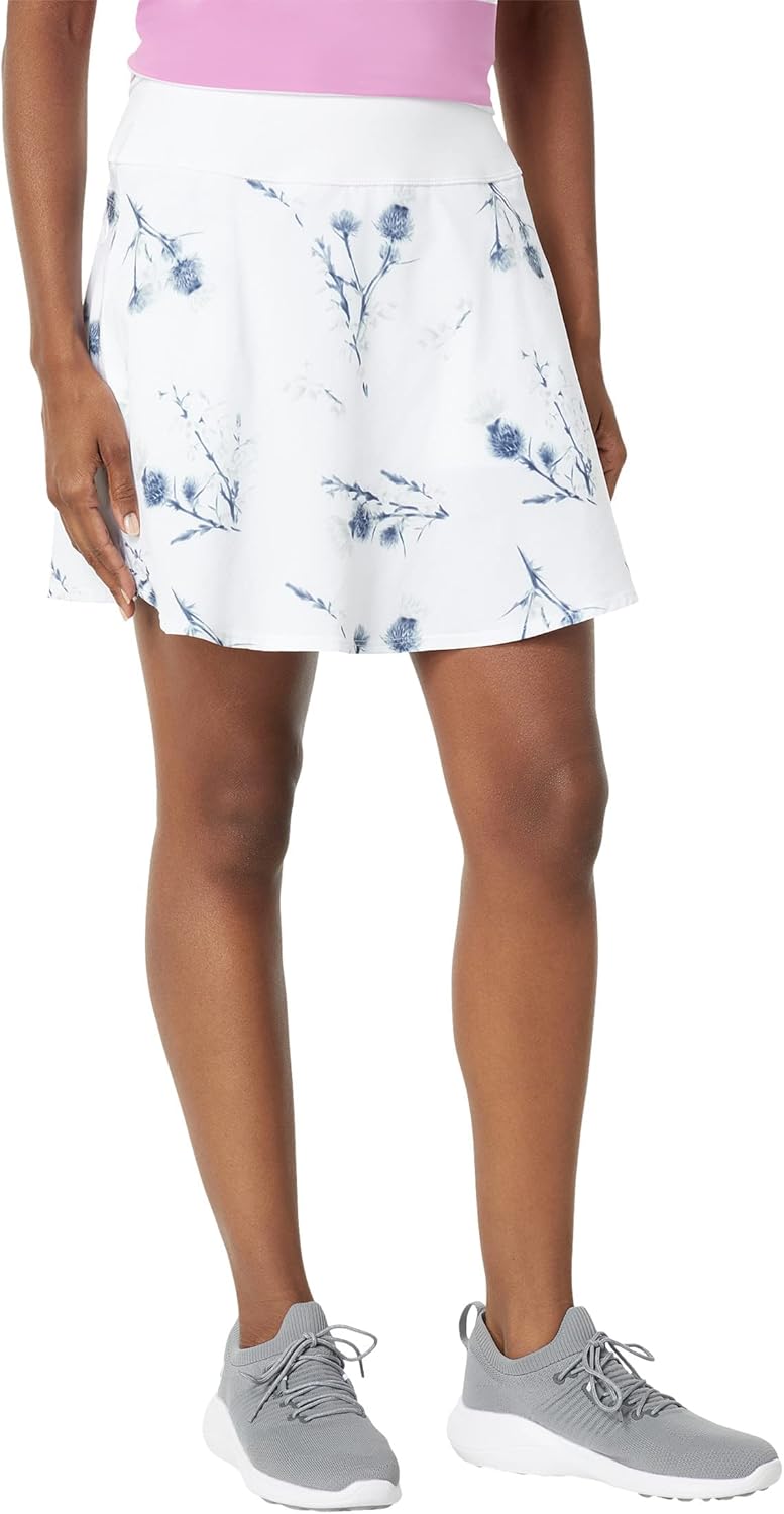 PUMA Women's Cloudspun Valley Stripe Sleeveless Polo