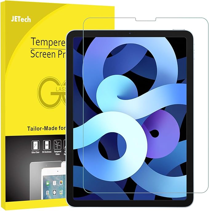 JETech Screen Protector for iPad Pro 11Inch All Models, iPad Air 5/4 2022/2020 10.9