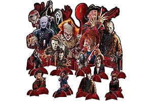 Horror Movie Table Centerpieces for Birthday Party Decorations