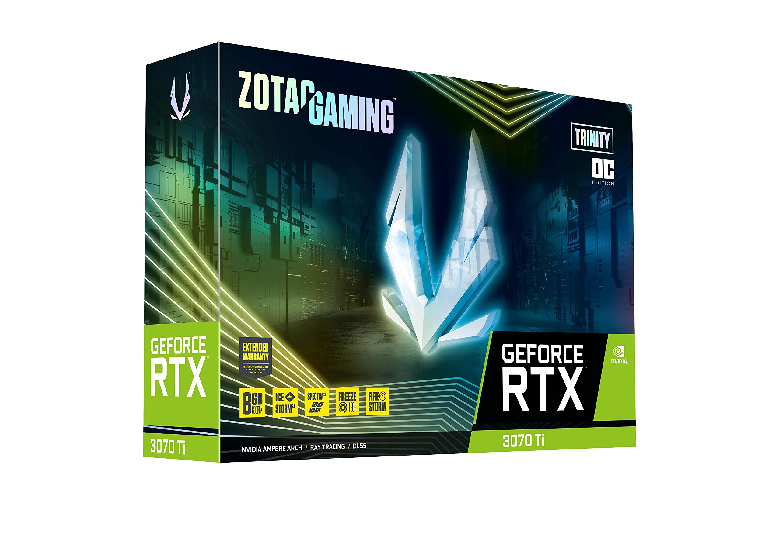 ZOTAC Gaming GeForce RTX 3070 Ti Trinity OC NVIDIA 8 GB GDDR6X