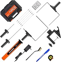 RONGTER 4-in-1 Hot Wire Electric Foam Cutter Kit - 15W Styrofoam Cutting Tool with Heated Blades & Case for Crafts