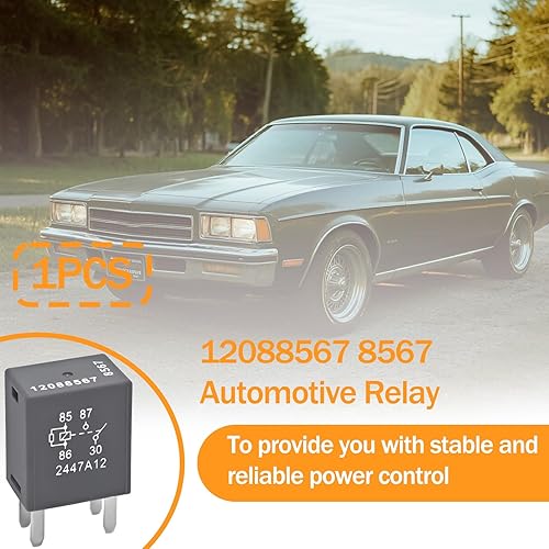 Miniatura 4 de Relé 12088567 Multiusos AC Compresor Embrague Relé para Buick Cadillac Chevrolet GMC Pontiac ECM Flashers Starter Ignition Horn