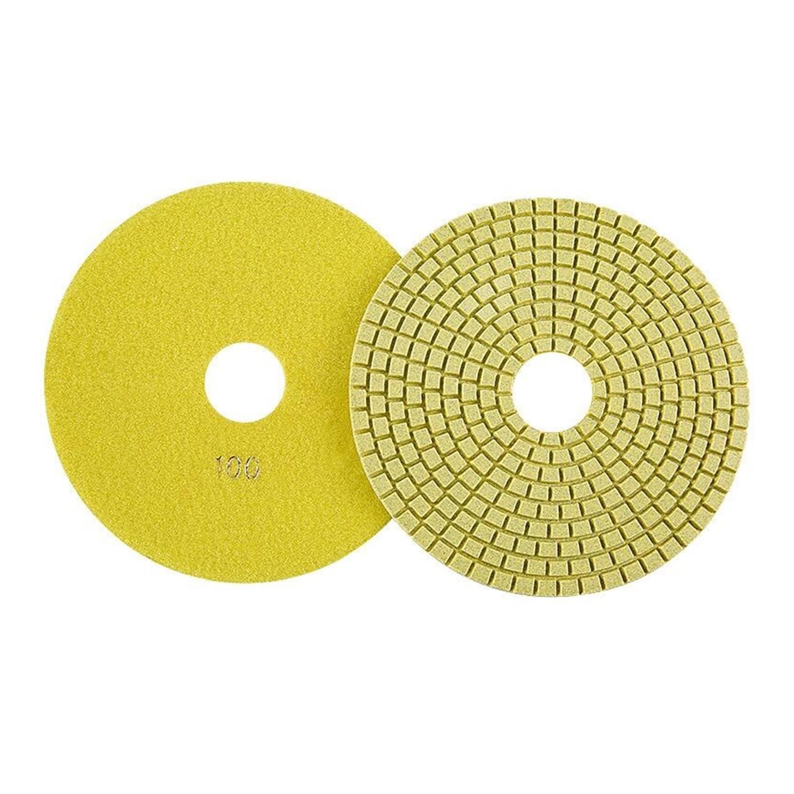 Tamponi per lucidatura diamantati 8 pollici morbidi cuscinetti abrasivi per granito e marmo uso bagnato disco abrasivo strumenti di macinazione grana 100 1 PC