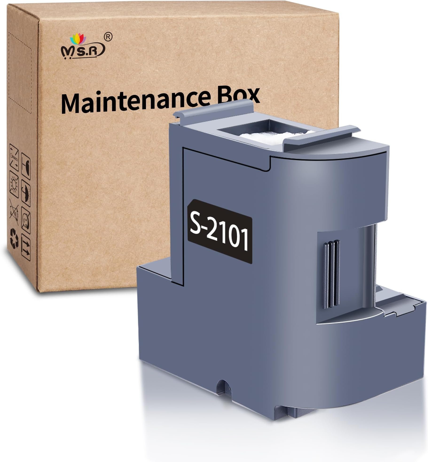 MS.R C9345 PXMB9/C12C934591 Ink Maintenance Box Replacement for ET8550 16600 5850 5800 16650 8500 5880 WF7840 WF7820 WF7310 ST-C8000 C8090 Printer(1 Pack)