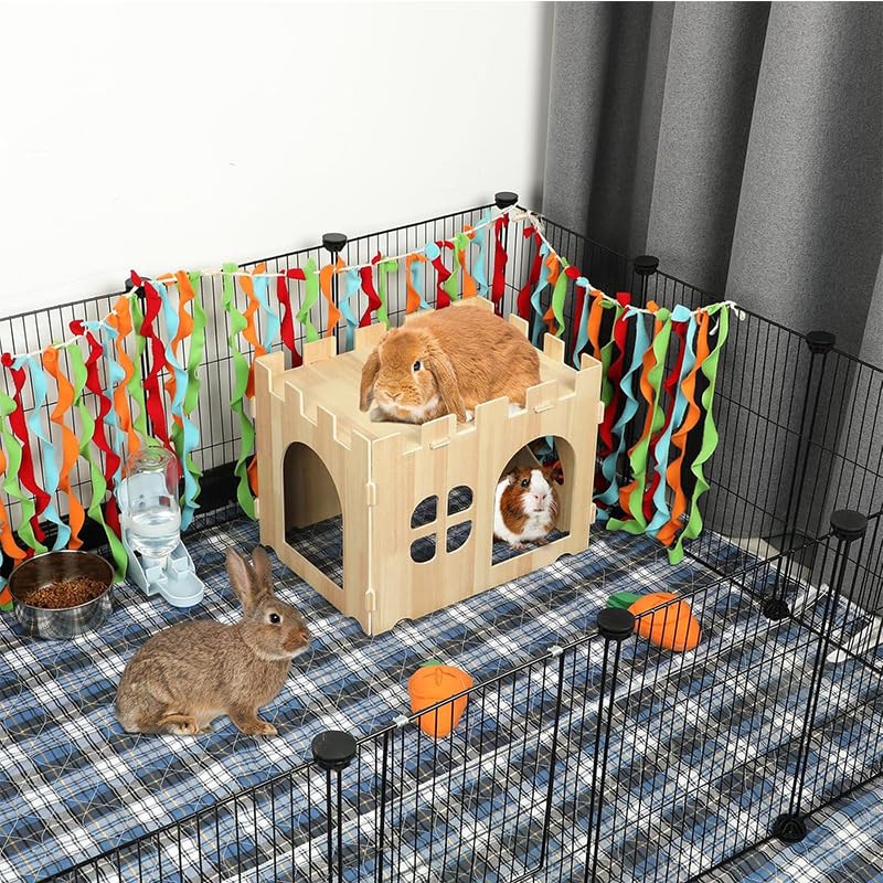 AzulLanse Rabbit Wooden House - Image 2