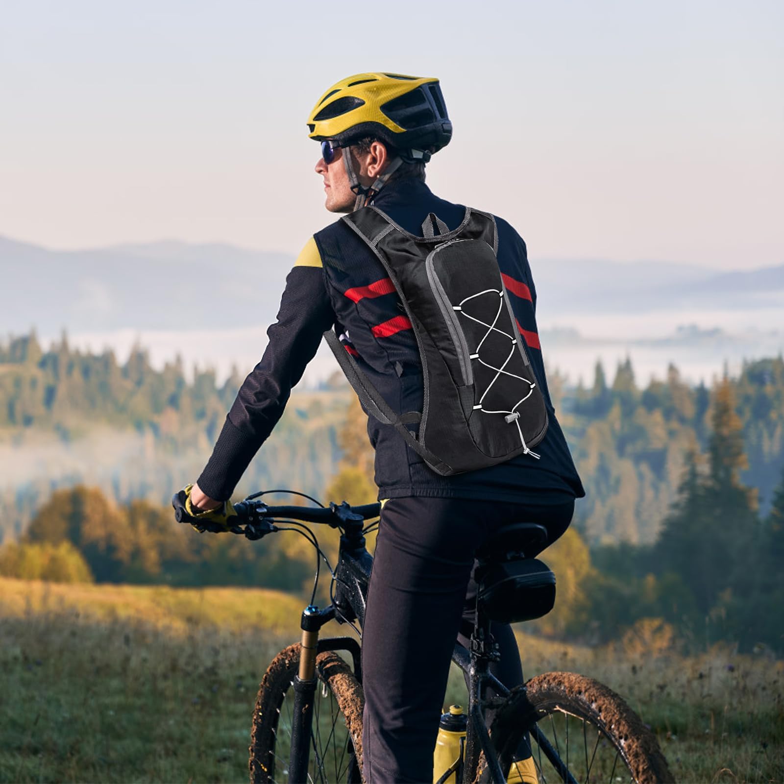 Mochila Deportiva Ultraligera Impermeable MTB Senderismo Pequeña
