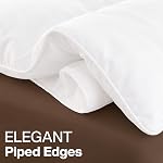 Utopia Bedding Queen Comforter Duvet Insert, Quilted White Comforter with Corner Tabs, Box Stitched Down Alternative Comforters Queen Size 88 x 88 inches