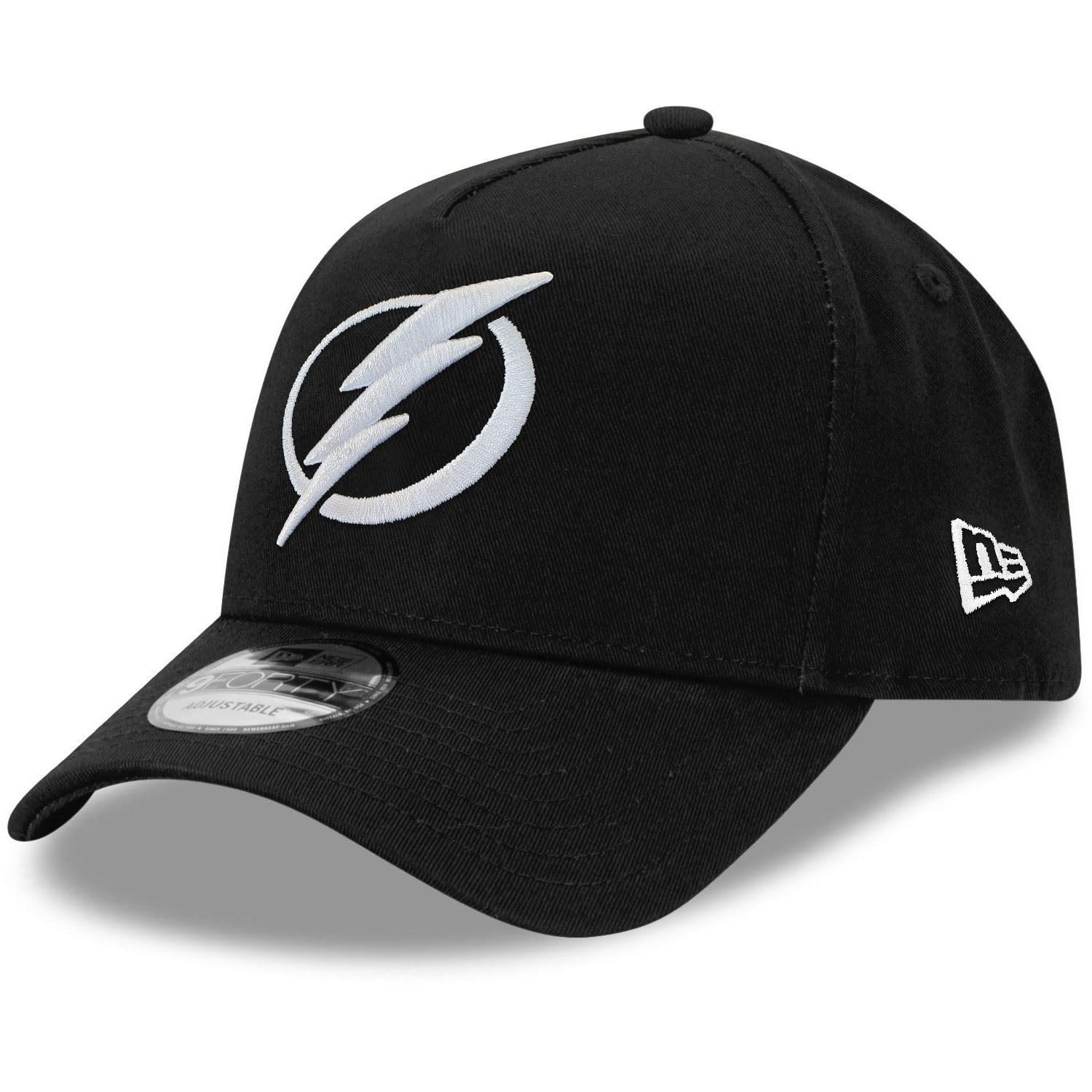 New Era Tampa Bay Lightning 9Forty A-Frame Cap Black