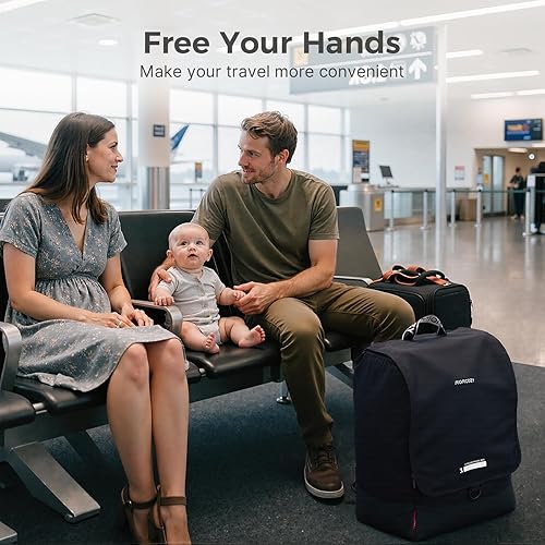 Miniatura 6 de Momcozy Bolsa de viaje para cochecito para avión  Se adapta a la mayoría de las marcas principales  Compatible con cochecitos plegados dimensiones