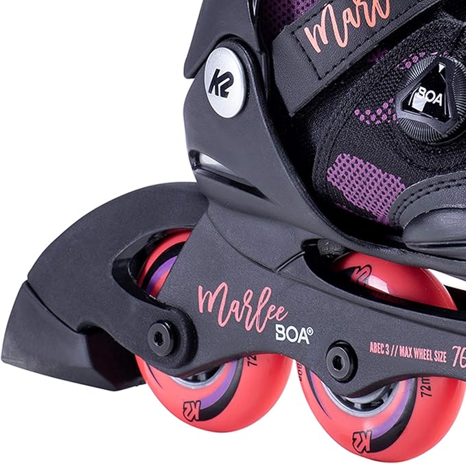 当店人気 送料無料 ケーツー K2 ジュニア インラインスケート マーリー ボア Marlee Boa パープルカモ I0040 キッズ 子供 ローラースケート 誕生日 店長大暴走 クリアランスsale Carlavista Com