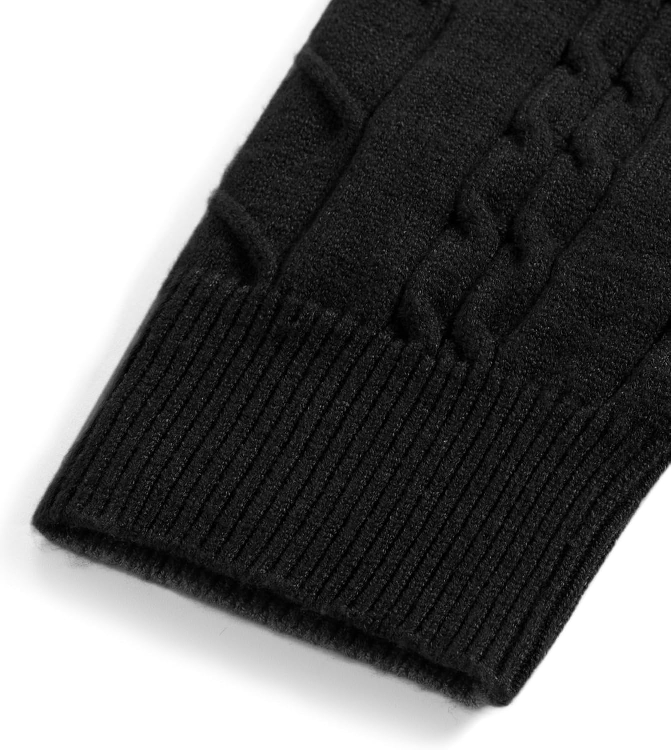 Aelfric Eden Womens Fall Long Sleeve Sweater Button Down Polo Lapel V Neck Cable Knitted Pullover Fashion Outfits - Image 5