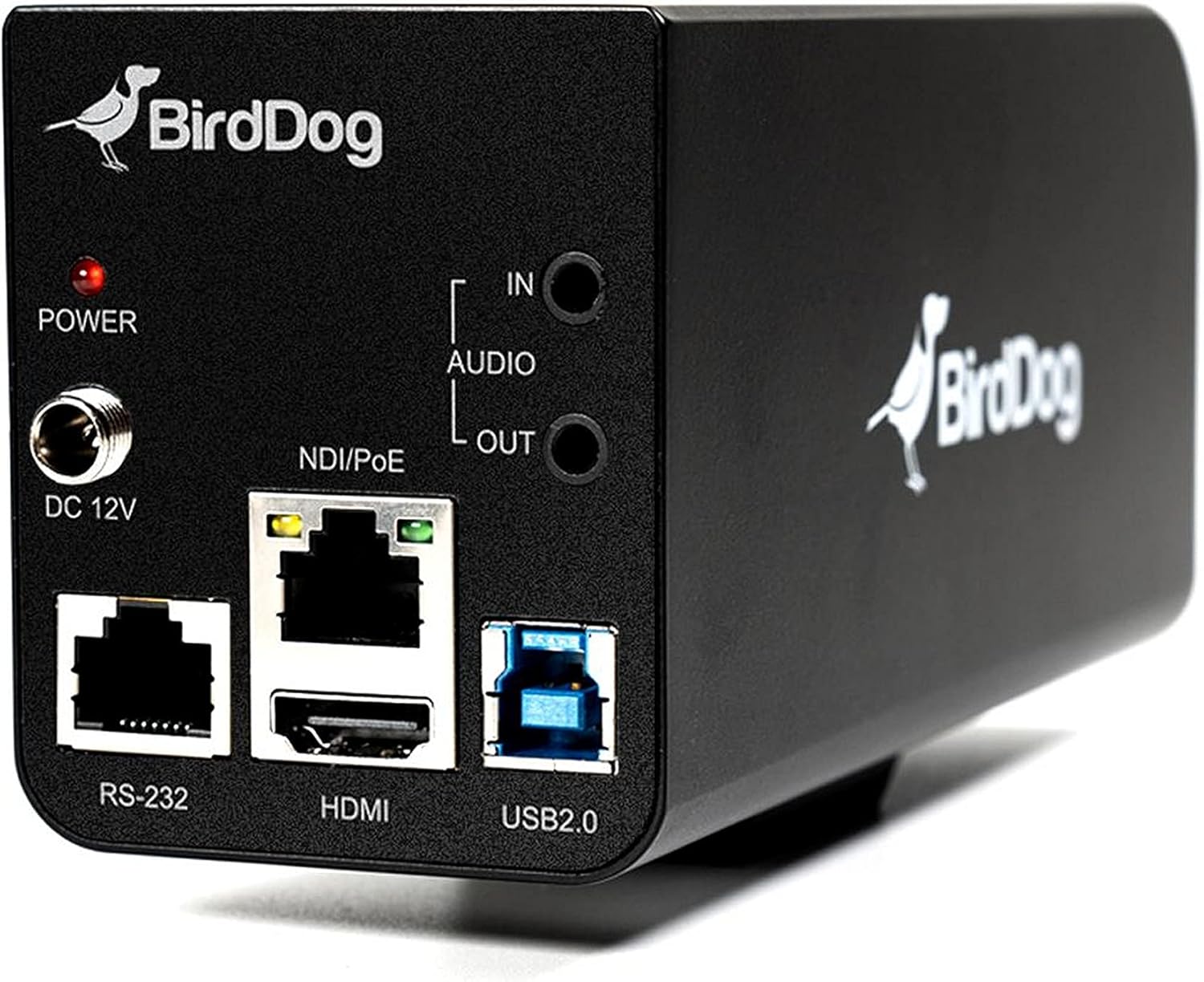 BirdDog PF120 rear panel with ports