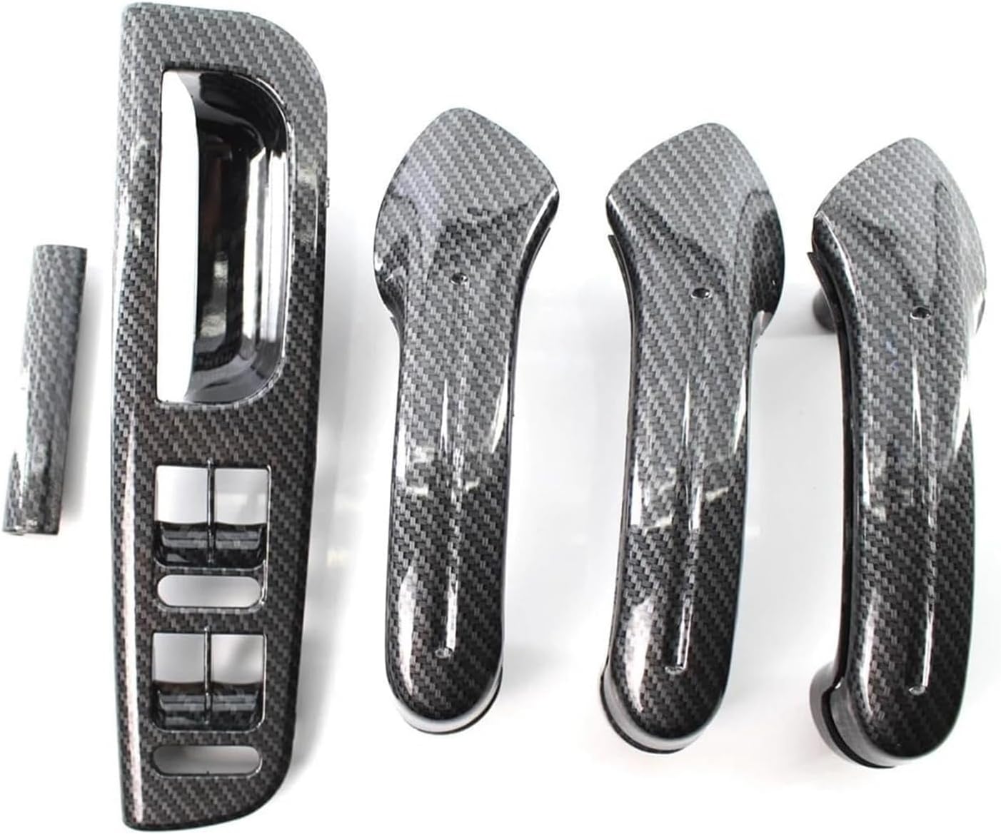 Door Handle Covers for VW for Golf MK4 1999-2004 Master Window Switch Control Panel Bezel Interior Door Grab Handle