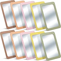 Vista 16 de Dandat 10 piezas de espejos pequeños para niños, seguros, a prueba de roturas, 15 x 10 cm, espejos indestructibles para aulas, ideales