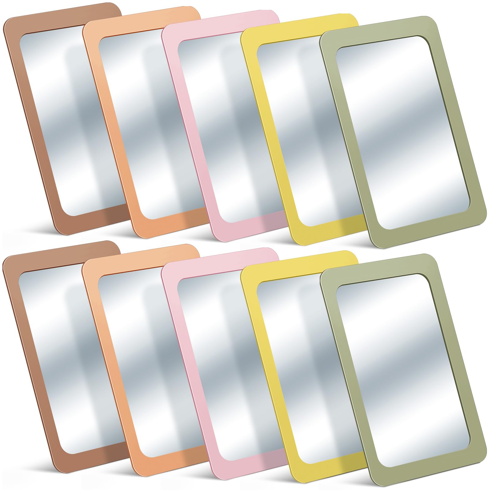 Miroir incassable enfant Dandat pour école et salle de bain lot de 10